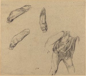 Kostümstudien von Jean Francois Millet