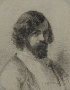 Porträt von Narcisse Virgile Diaz de la Peña