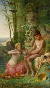Frühling Daphnis und Chloe, 1865