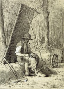 Der Straßenarbeiter von Jean Francois Millet