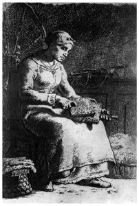 Der Wollkämmer, ca. 1835-1875