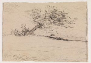 Der Windstoß von Jean Francois Millet