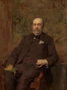 Selbstporträt von Jean Francois Portaels