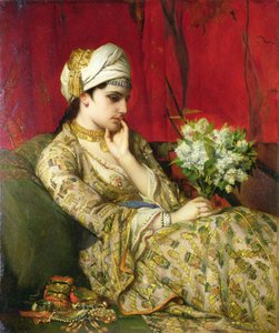 Die Odaliske von Jean Francois Portaels