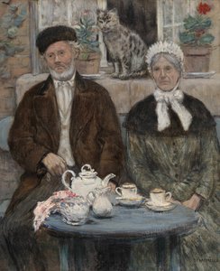 Nachmittagstee von Jean Francois Rafaelli