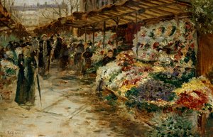 Blumenmarkt, 1882