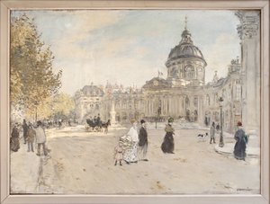 Institut de France in Paris um 1898 von Jean Francois Raffaelli