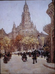 Blick auf Paris, ca. 1885