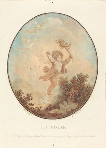 Der Wahnsinn von Jean François Janinet after Jean Honoré Fragonard