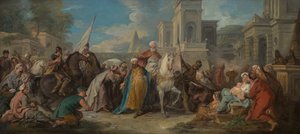 Der Triumph von Mordechai von Jean François de Troy