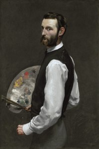 Selbstporträt, 1865-66