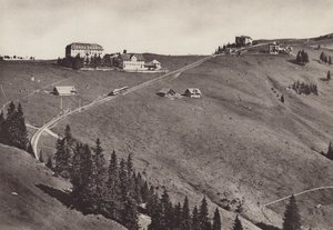 Hotel Rigi Staffel, elektrische Arth-Rigi-Bahn von Jean Gaberell