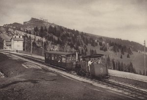 Vitznau Rigi Kulm, Zahnradbahn