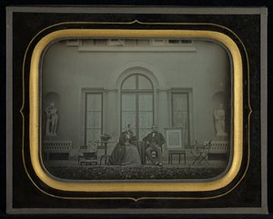 Jean-Gabriel und Anne-Charlotte-Adélaide Eynard von Jean Gabriel Eynard
