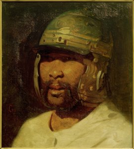 Kopf eines Sarazenen von Jean Francois Gigoux