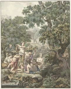 Arkadische Landschaft von Jean Grandjean