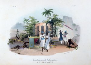 Sänftenträger, 1828