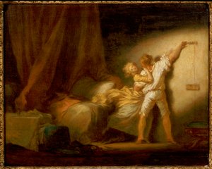 Modello-Version von "Der Riegel" von Jean Honore Fragonard