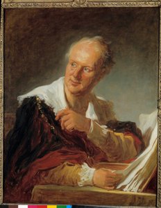 Porträt von Denis Diderot (1713-1784), Schriftsteller