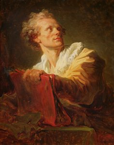 Porträt eines jungen Künstlers, vermutlich Jacques-Andre Naigeon (1738-1810)