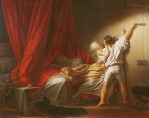 Der Riegel, ca. 1778 von Jean Honore Fragonard