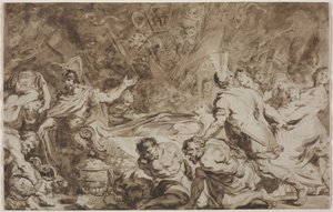 Das Begräbnis von Decius Mus, 1774