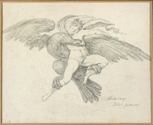 Die Entführung des Ganymed, nach Michelangelo von Jean Honore Fragonard