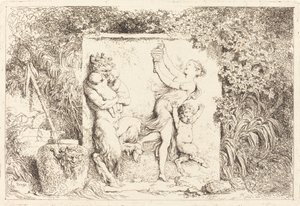 Der Tanz der Satyrn von Jean Honore Fragonard