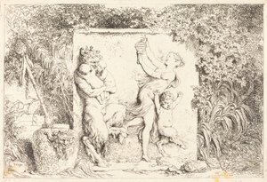 Der Tanz der Satyrn von Jean Honore Fragonard