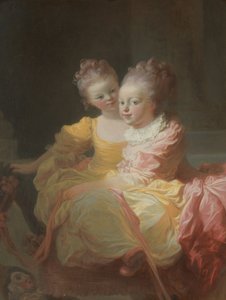 Die zwei Schwestern, ca. 1769-70 von Jean Honore Fragonard