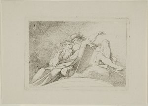 Zwei Propheten von Jean Honore Fragonard