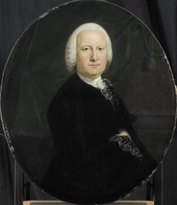 Porträt von Adriaan du Bois, Direktor der Rotterdamer Kammer der Niederländischen Ostindien-Kompanie, gewählt 1742