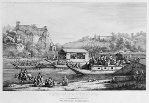 Bootsfahrt auf der Seine von Jean Jacques Boissieu de