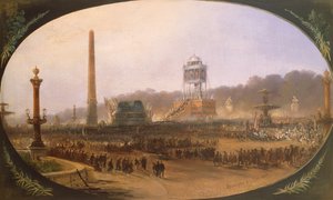 Begräbnis der Opfer vom Juni 1848 von Jean Jacques Champin