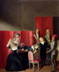 Der Dauphin wird seiner Familie entrissen, 3. Juli 1793 von Jean Jacques Hauer