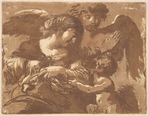 Der Schutzengel, in einem Album mit Recueil de Compositions, 1782-1821