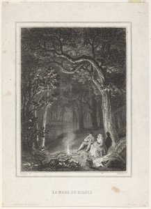 La Mare au diable von Jean Jacques Outhwaite, after Charles François Daubigny