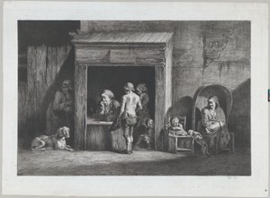 Der öffentliche Schreiber, 1790 von Jean Jacques de Boissieu
