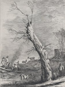 Winter, nach einer Zeichnung in Saint-Chamond, 1795 von Jean Jacques de Boissieu