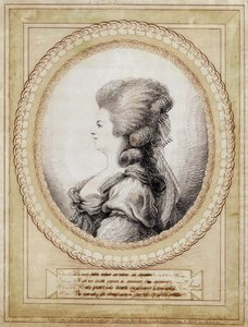 Porträt von Marie Antoinette von Österreich von Jean Joseph Bernard