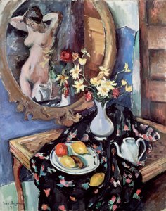 Stillleben mit Spiegel, 1912