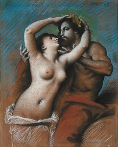 Antipe und Jupiter von Jean Jules Antoine Lecomte du Nouy