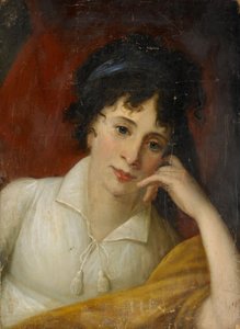 Porträt von Ekaterina Fyodorovna Muravyova-Apostol, geborene Kolokoltseva 1771-1848 von Jean Laurent Monnier