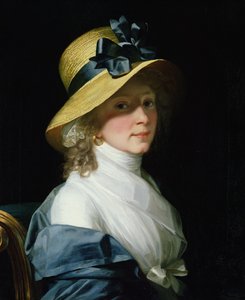 Porträt von Frau Senator Elisabeth Hudtwalcker, geb. Moller (1752-1804), 1798
