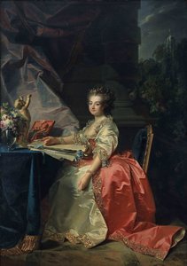 Porträt von Marie Louise von Savoyen 1749-1792, Prinzessin von Lamballe, 1780 von Jean Laurent Mosnier