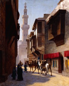 Eine Straße in Kairo