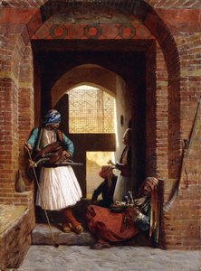 Arnaut-Leibwächter in Kairo, 1861