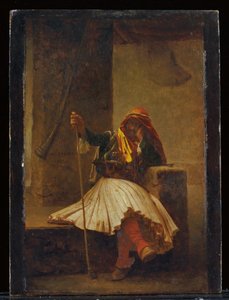 Arnaute trinkend, 1896 von Jean Leon Gerome