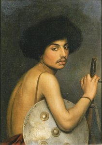 Bisharin Krieger, 1872 von Jean Leon Gerome