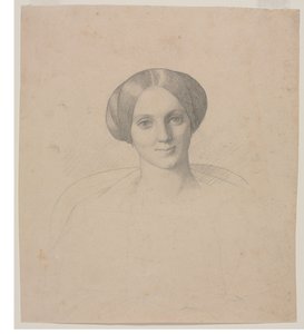 Porträtkopf einer Frau, 1800er